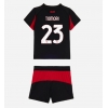 Maglie da calcio AC Milan Fikayo Tomori #23 Prima Maglia Bambino 2025-26 Manica Corta (+ Pantaloni corti)
